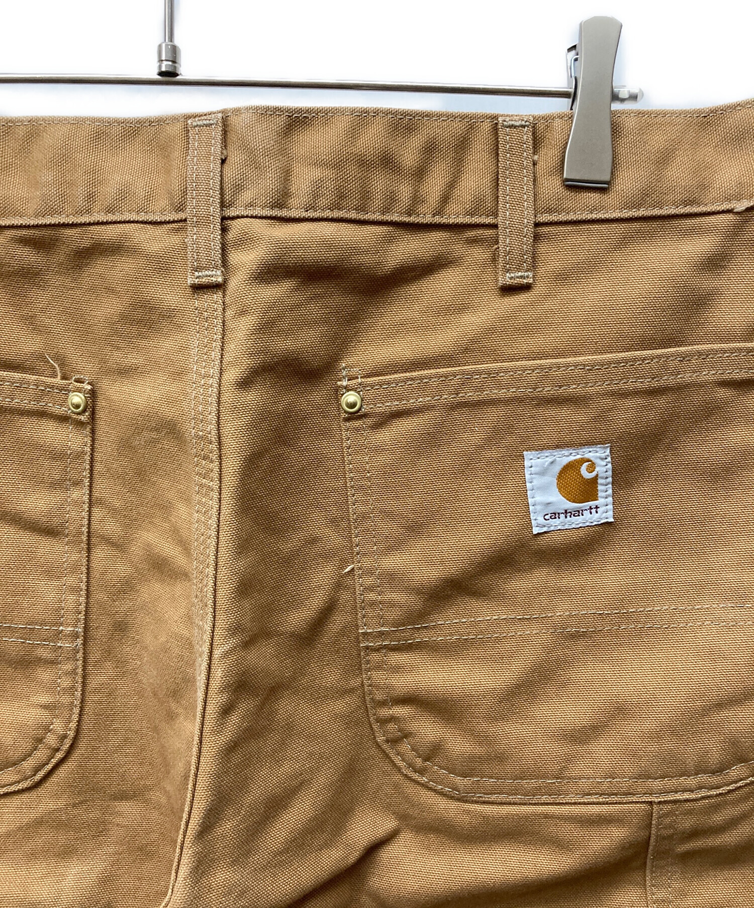 Carhartt ダブルニーパンツ 34サイズ ブラウン Carhartt カーハート メンズ ダブルニー ダック ペインター
