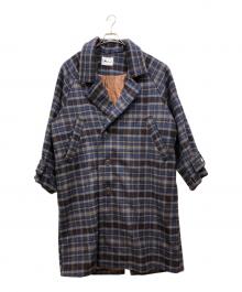 中古・古着通販】naptime (ナップタイム) チェックロングチェスター