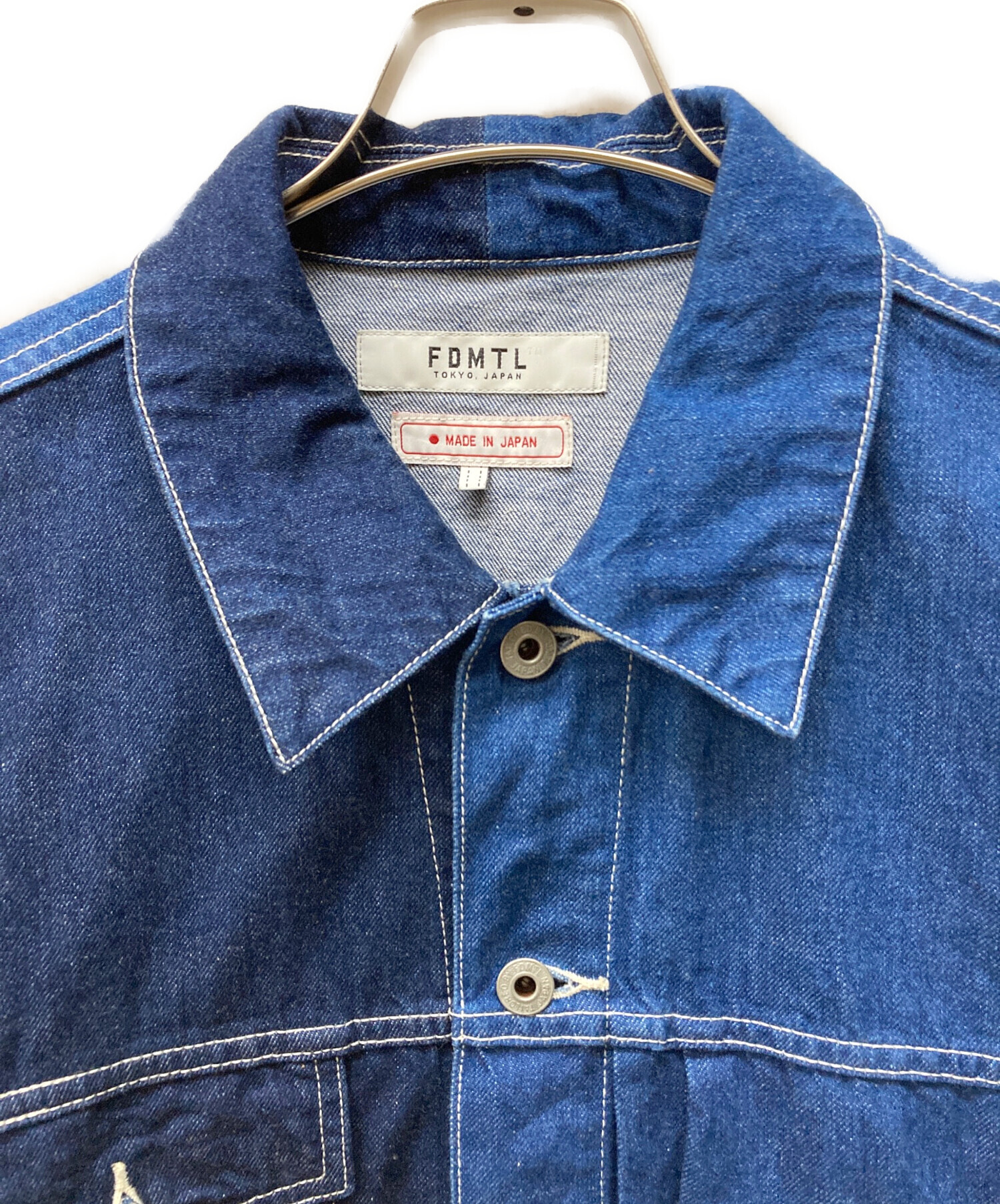中古・古着通販】FDMTL (ファンダメンタル) 21SS DENIM JACKET -RINSE