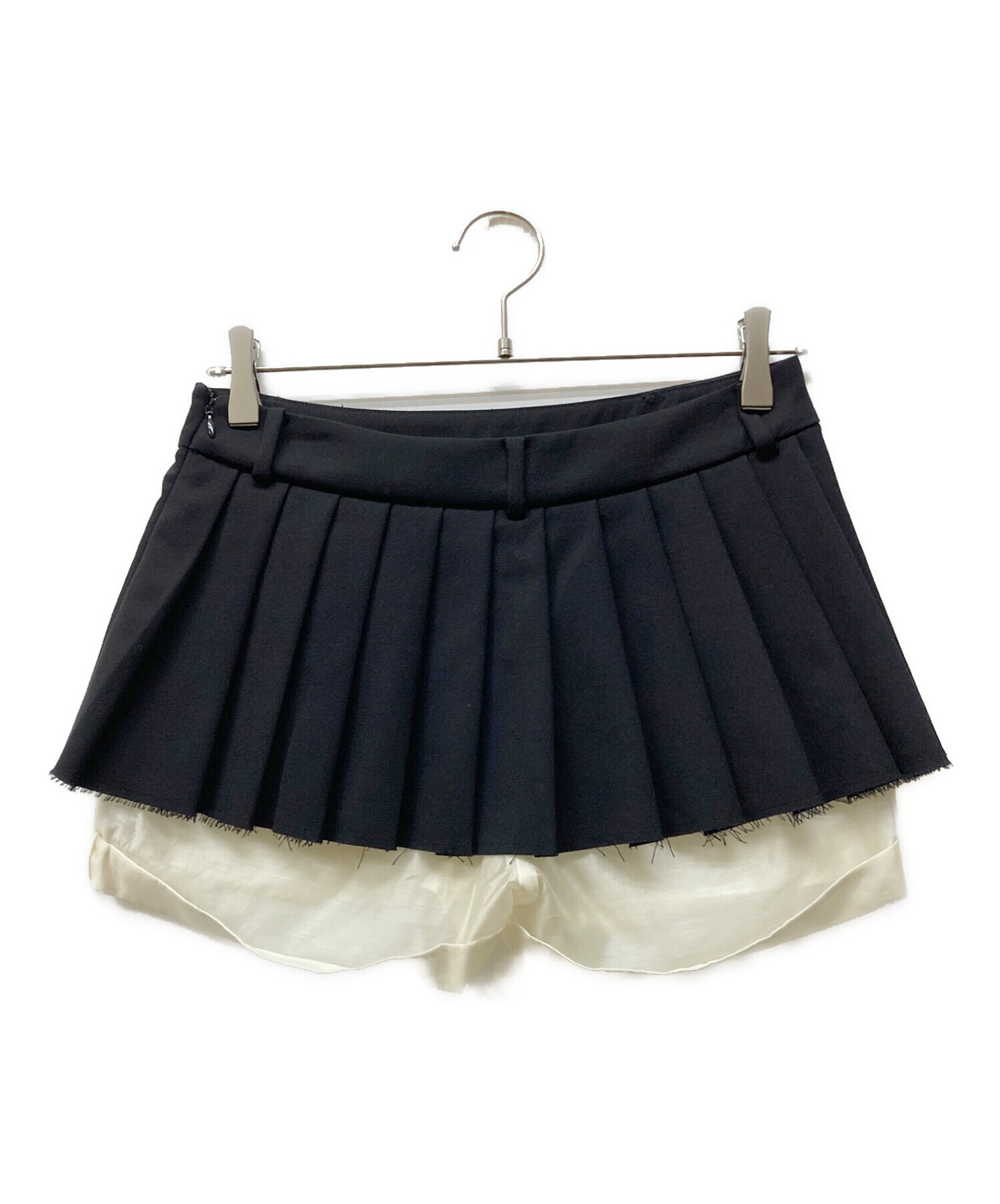 中古・古着通販】JOSE MOON (ジョゼムーン) PLEATS MINI SKIRT