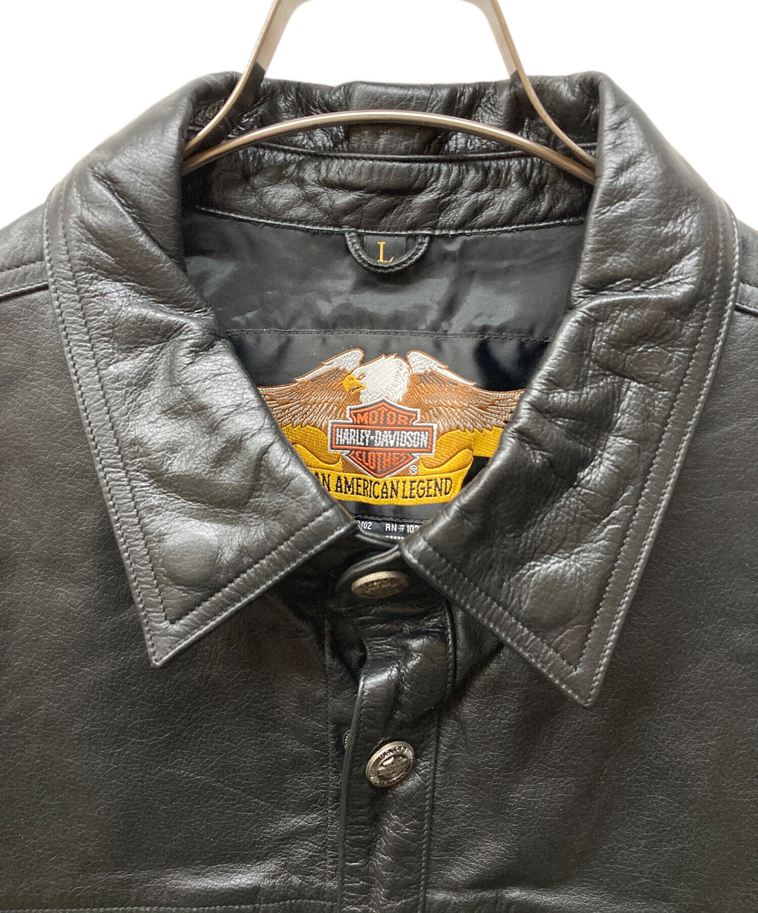 中古・古着通販】HARLEY-DAVIDSON (ハーレーダビッドソン) レザー