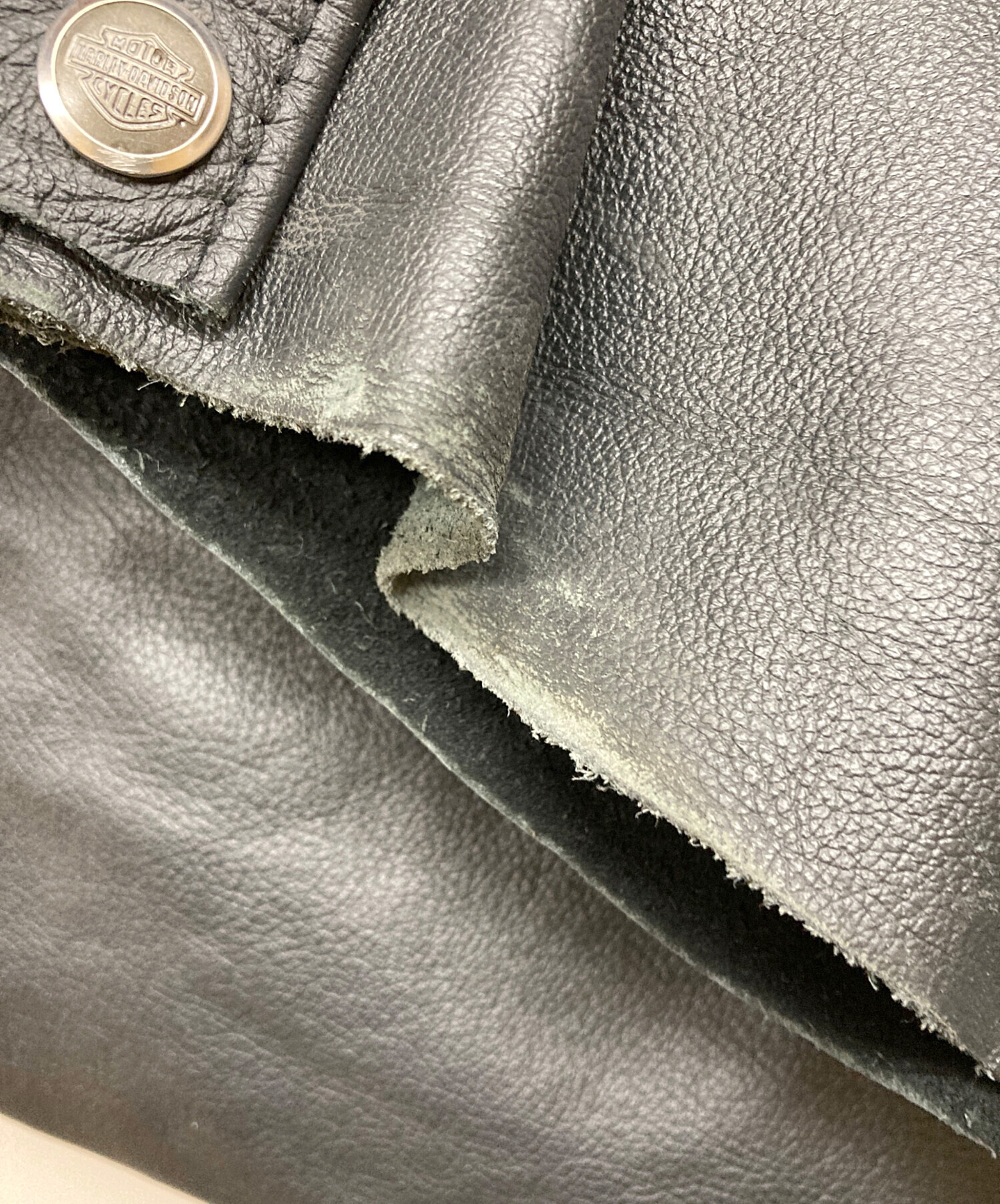 中古・古着通販】HARLEY-DAVIDSON (ハーレーダビッドソン) レザー