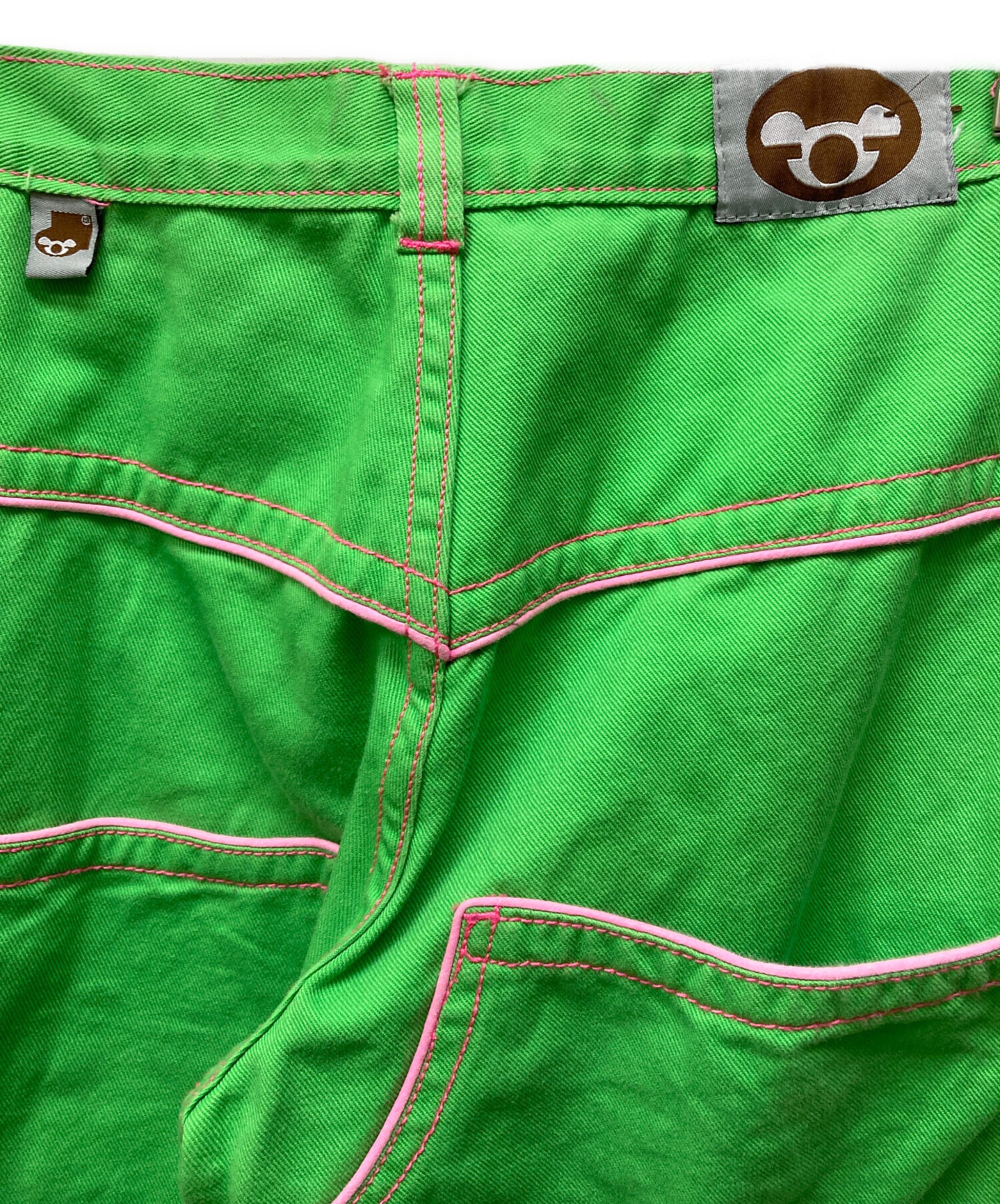 中古・古着通販】STUKA (ストゥーカ) バギーフレアパンツ グリーン