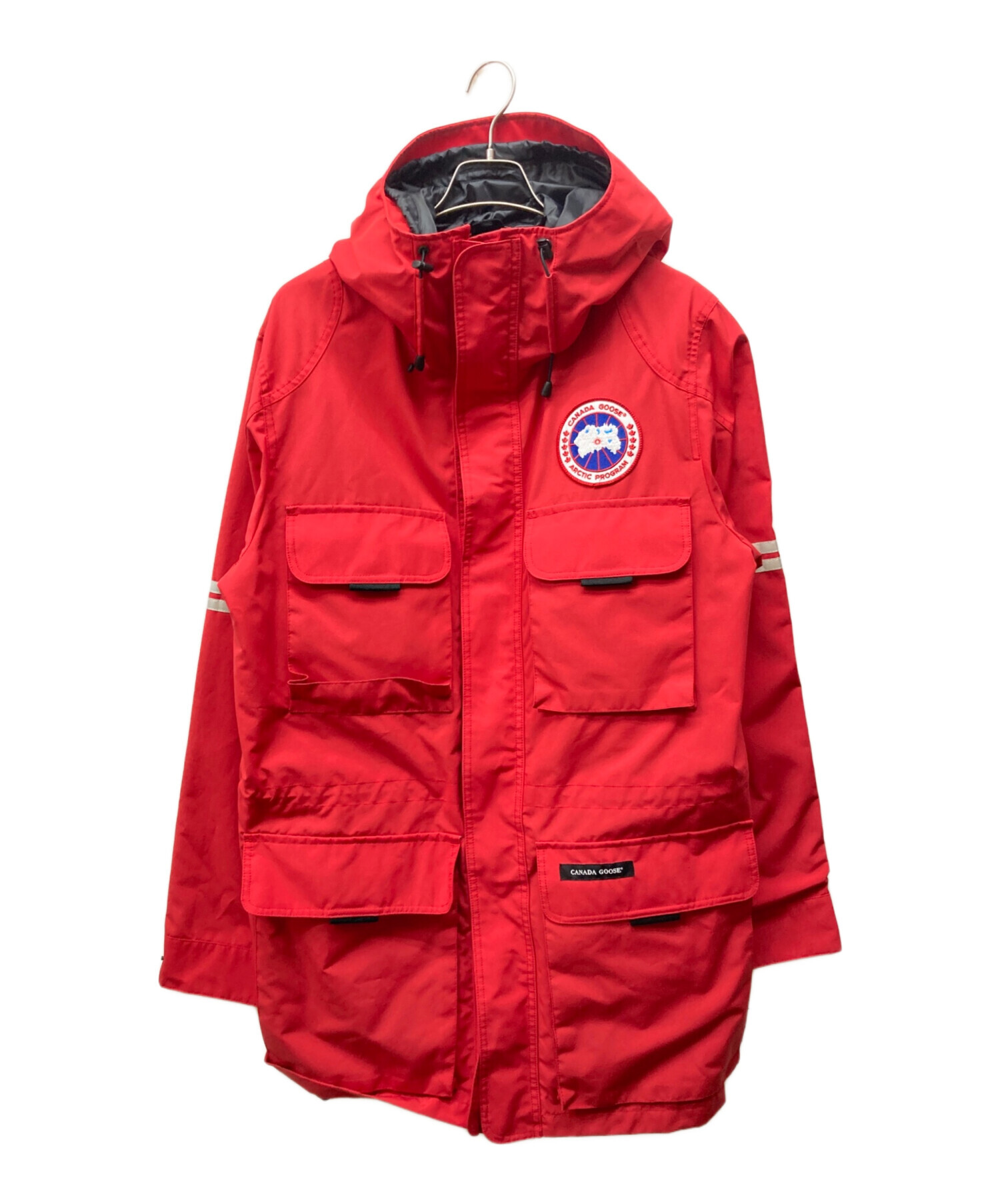 CANADA GOOSE カナダグース ブルゾン XL 赤 【古着】【】 CANADA GOOSE