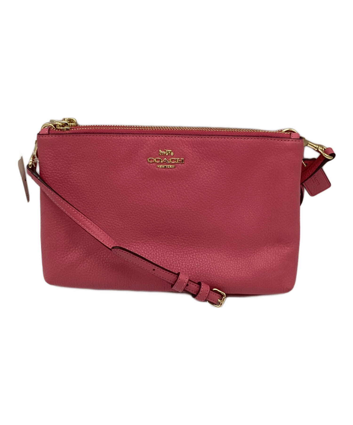 中古・古着通販】COACH (コーチ) ショルダーバッグ ピンク｜ブランド 
