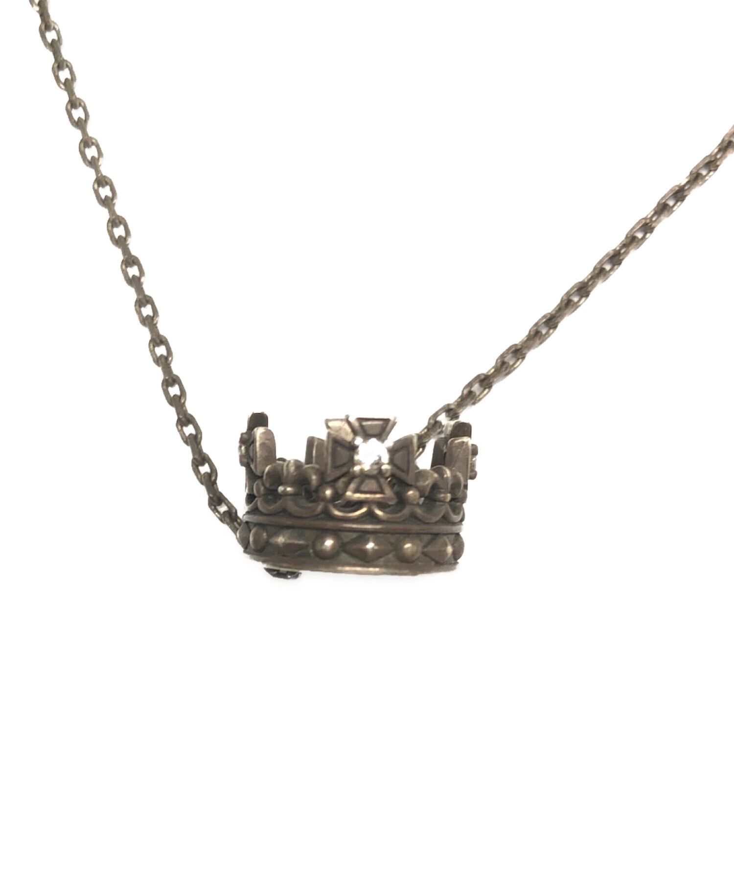 廃盤品✨ジャスティンデイビス ネックレス ルビー クラウン クレイジーガール 中古・古着通販】JUSTIN DAVIS (ジャスティンデイビス) クラウン