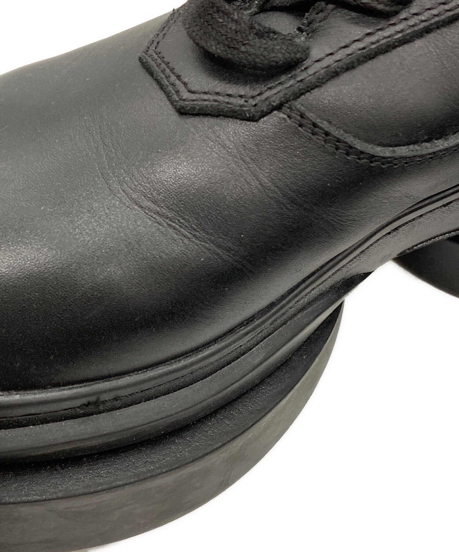 中古・古着通販】JULIUS (ユリウス) シェルブーツ ブラック サイズ