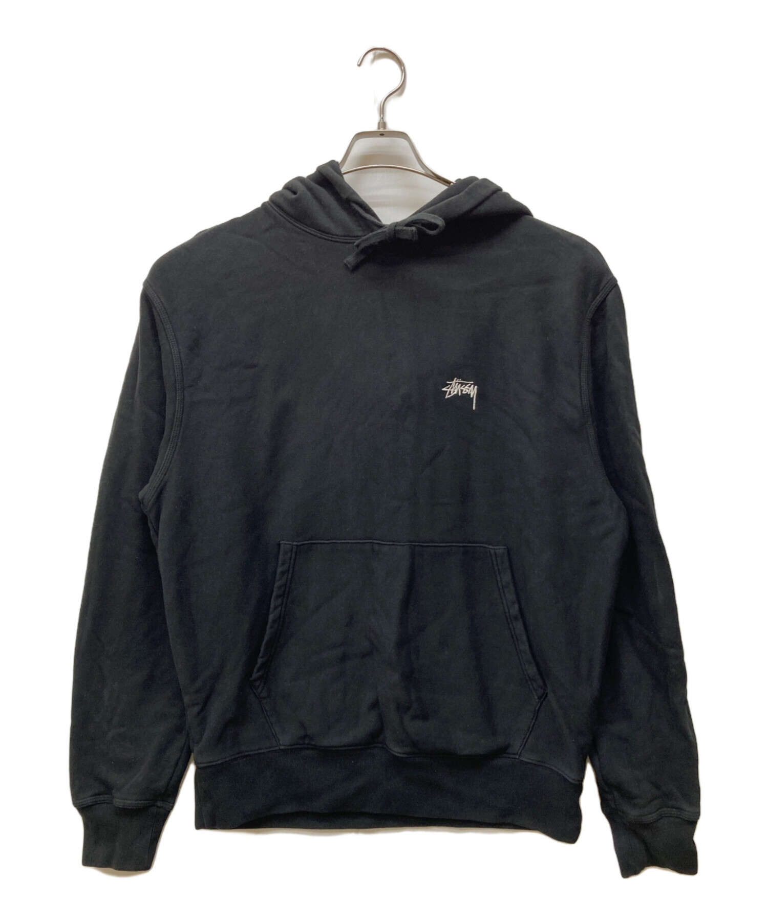 中古・古着通販】stussy (ステューシー) STOCK LOGO HOOD FLEECE 