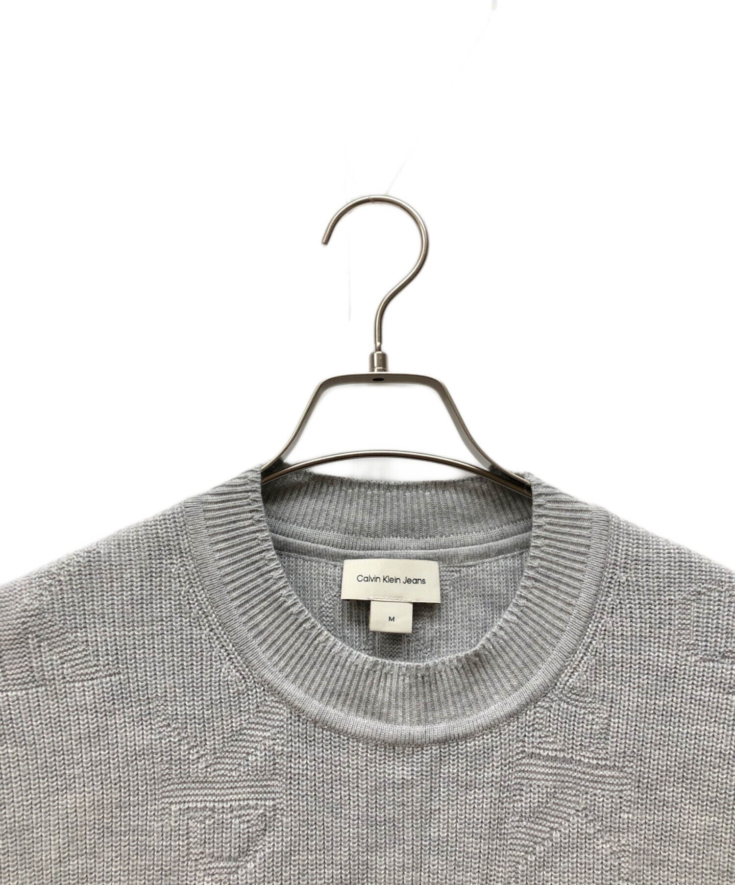 Calvin Klein カルバンクライン グレー - ロゴ セーター Jeans Calvin Klein カルバンクライン グレー - ロゴ セーター Jeans
