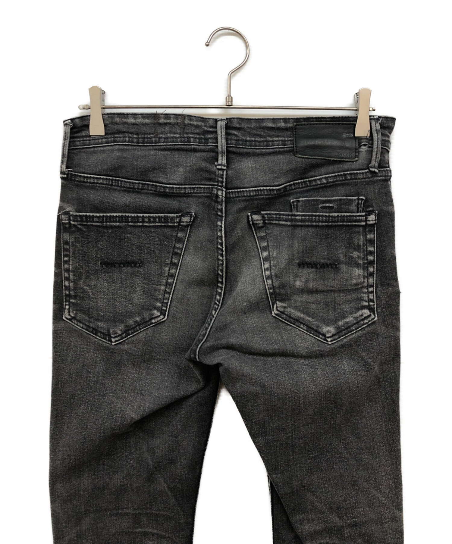 中古・古着通販】YANUK (ヤヌーク) NEIL デニムパンツ グレー サイズ