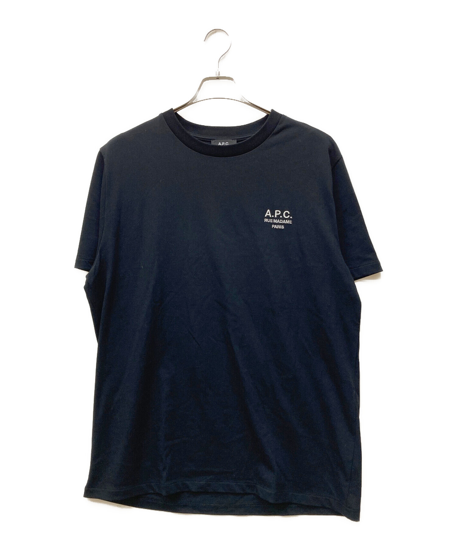 A.P.C. アーペーセー Tシャツ 黒 XL apc tシャツ（サイズ（S⁄M⁄L）L）