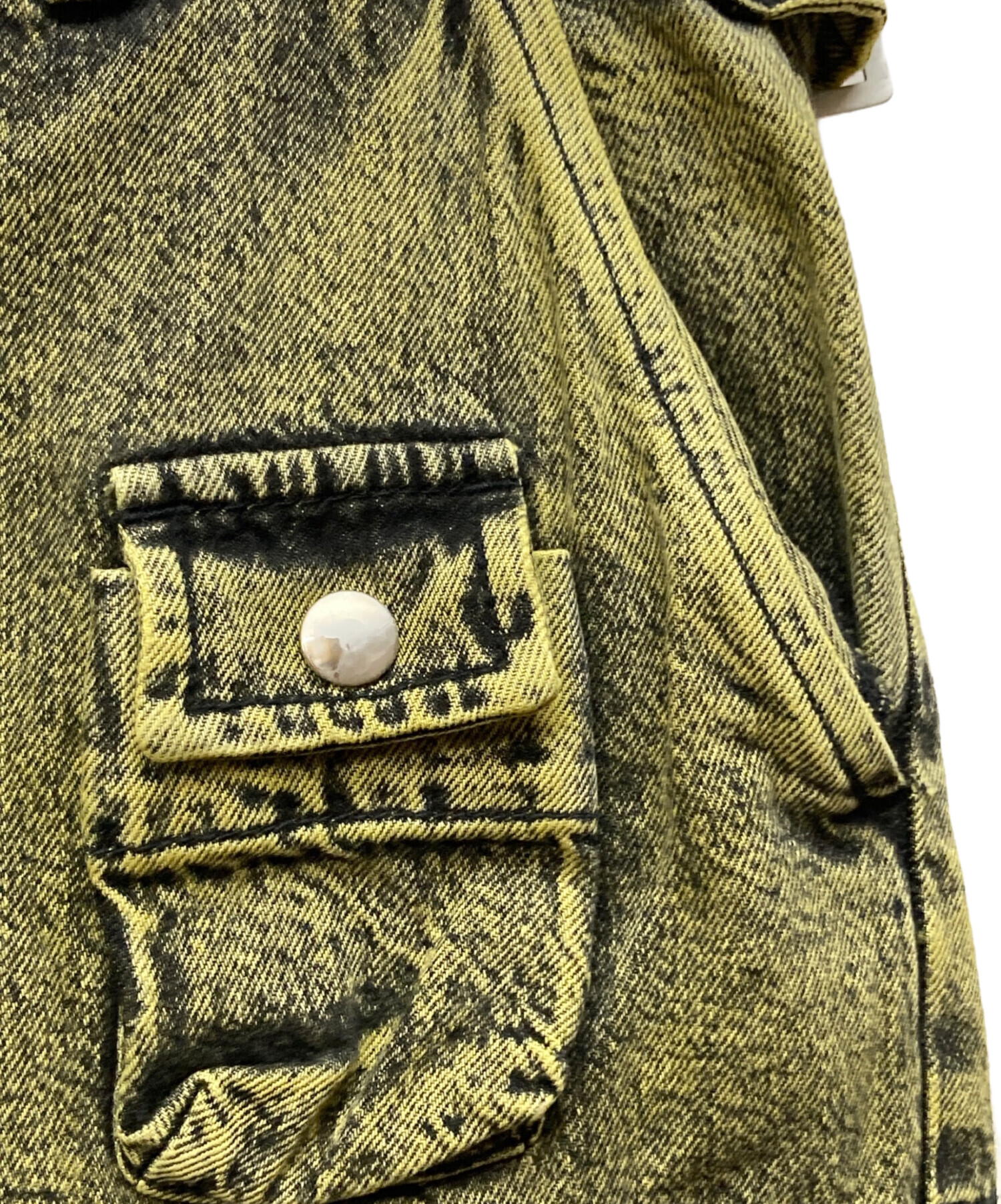 中古・古着通販】DIESEL (ディーゼル) D-CYAN-S-SP イエロー サイズ