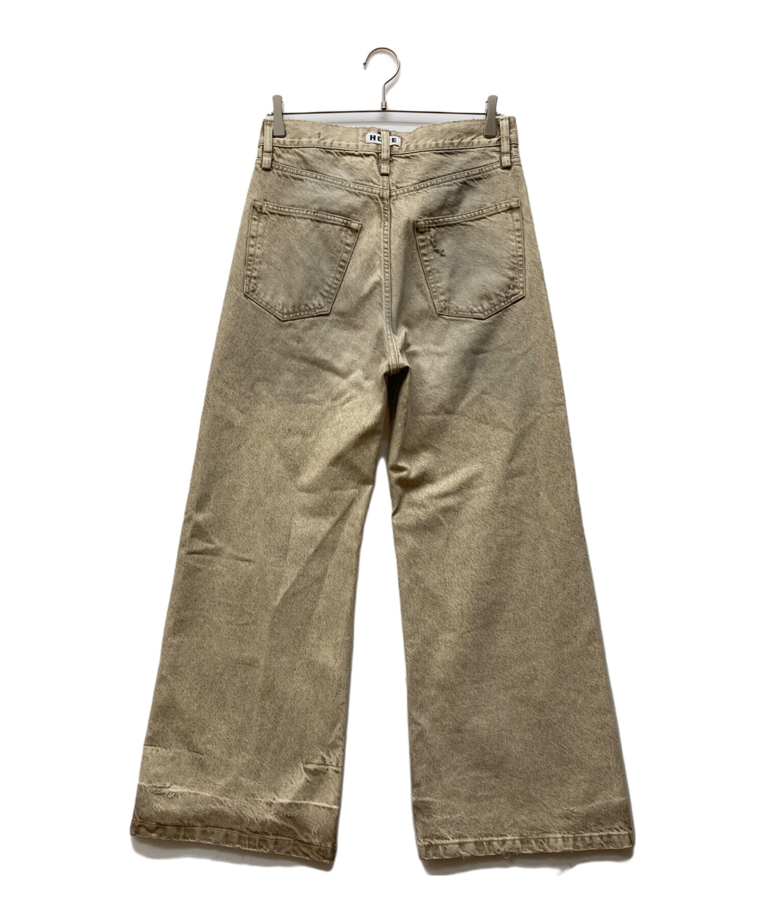 中古・古着通販】HOPE (ホープ) SKID JEANS WIDE-LEG JEANS カラー