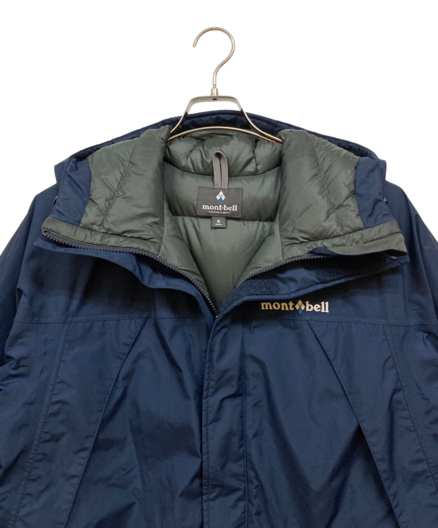 中古・古着通販】mont-bell (モンベル) パウダーランドパーカ ネイビー