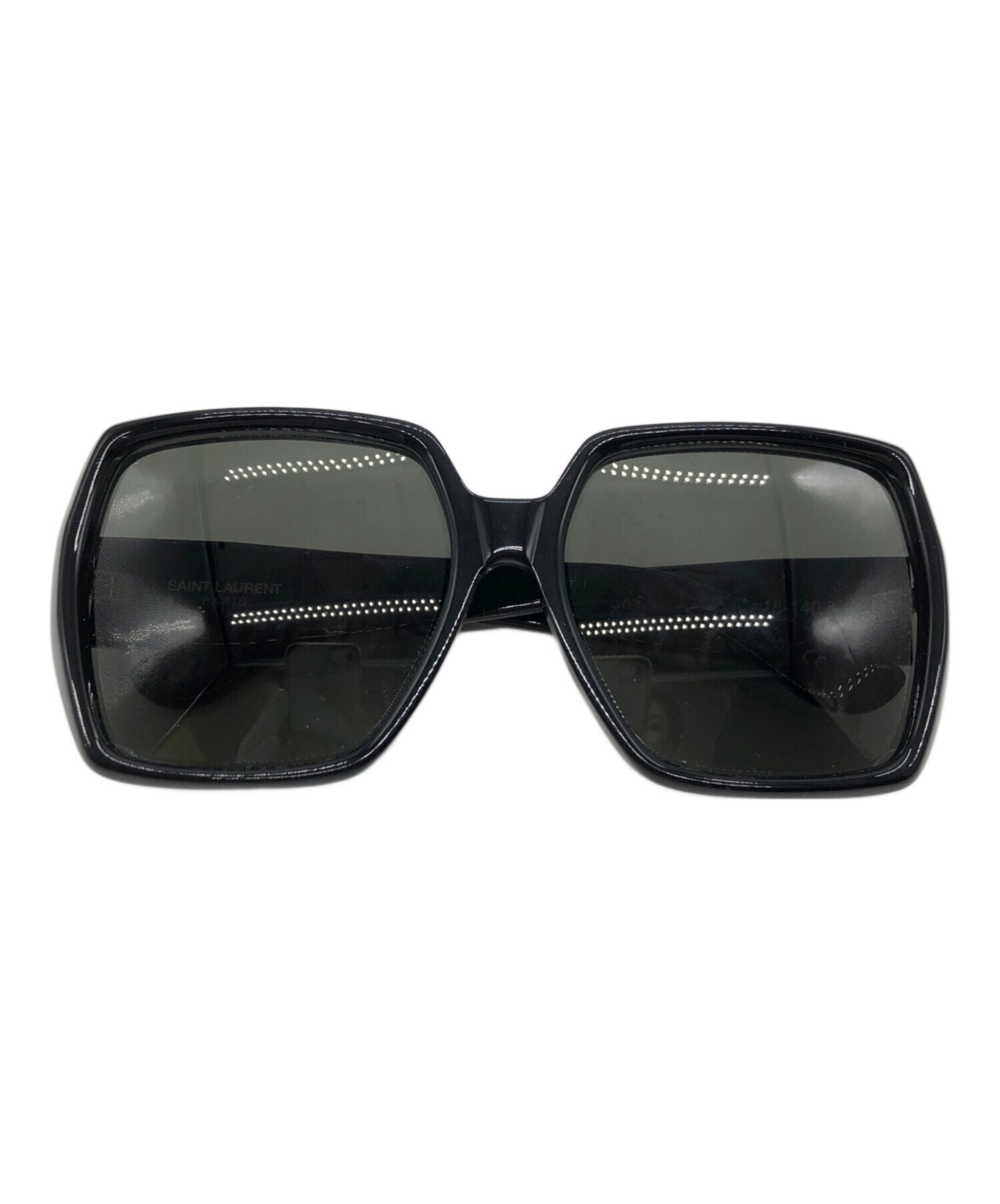 SAINT LAURENT PARIS サンローラン サングラス ブラック正規品 中古・古着通販】Saint Laurent Paris (サンローランパリ) サングラス