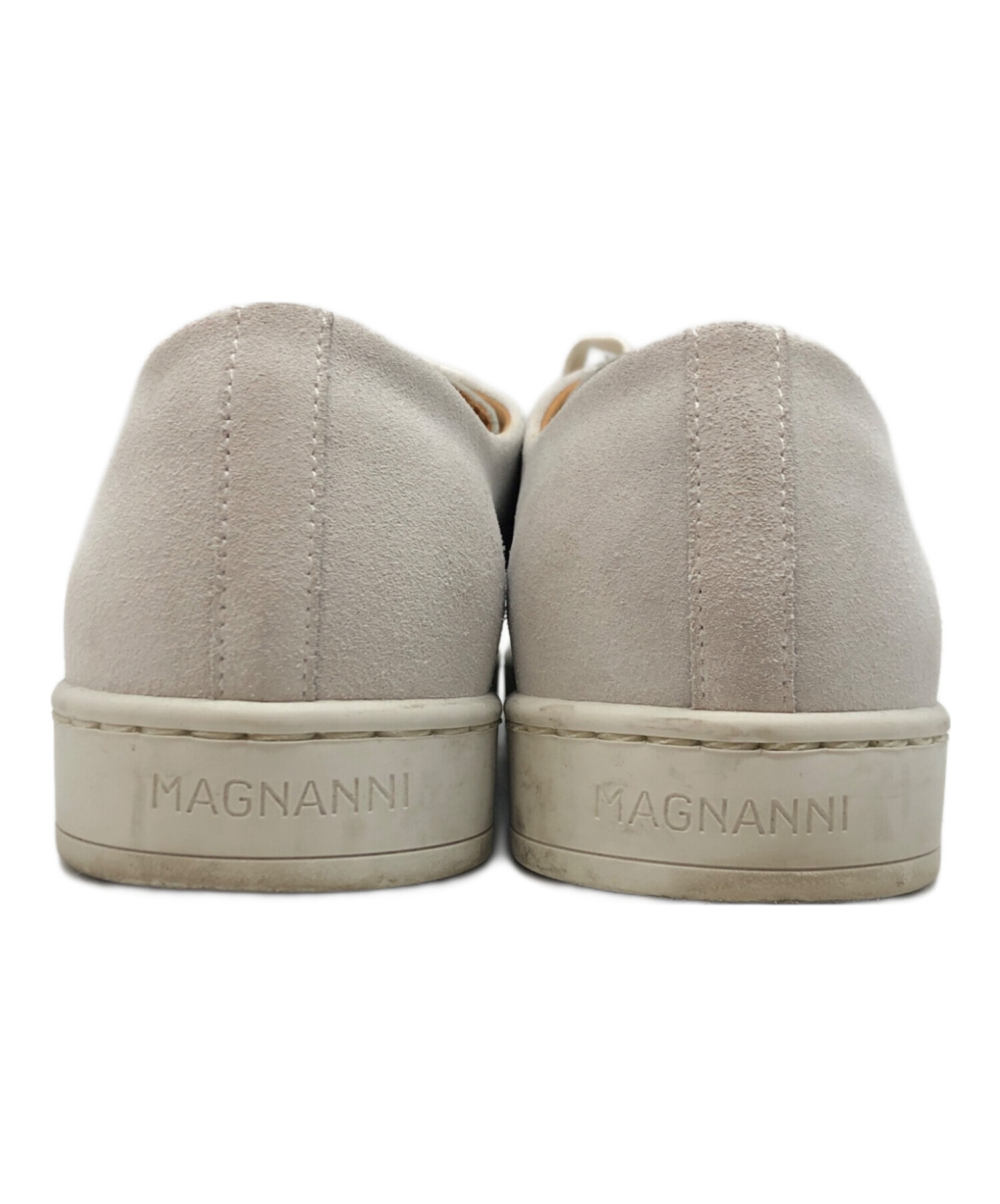 中古・古着通販】MAGNANNI (マグナーニ) レザースニーカー グレー 