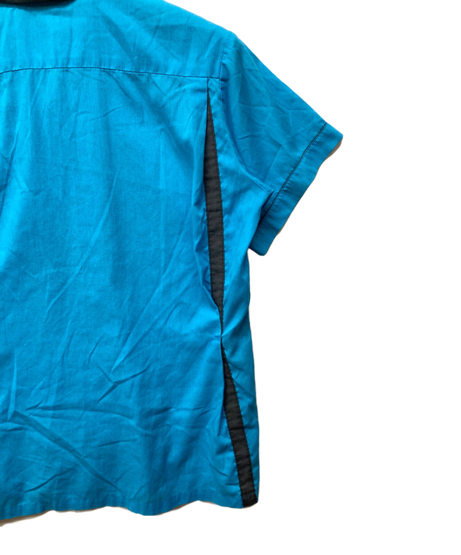 中古・古着通販】Hilton (ヒルトン) ボーリングシャツ ブルー サイズ:L