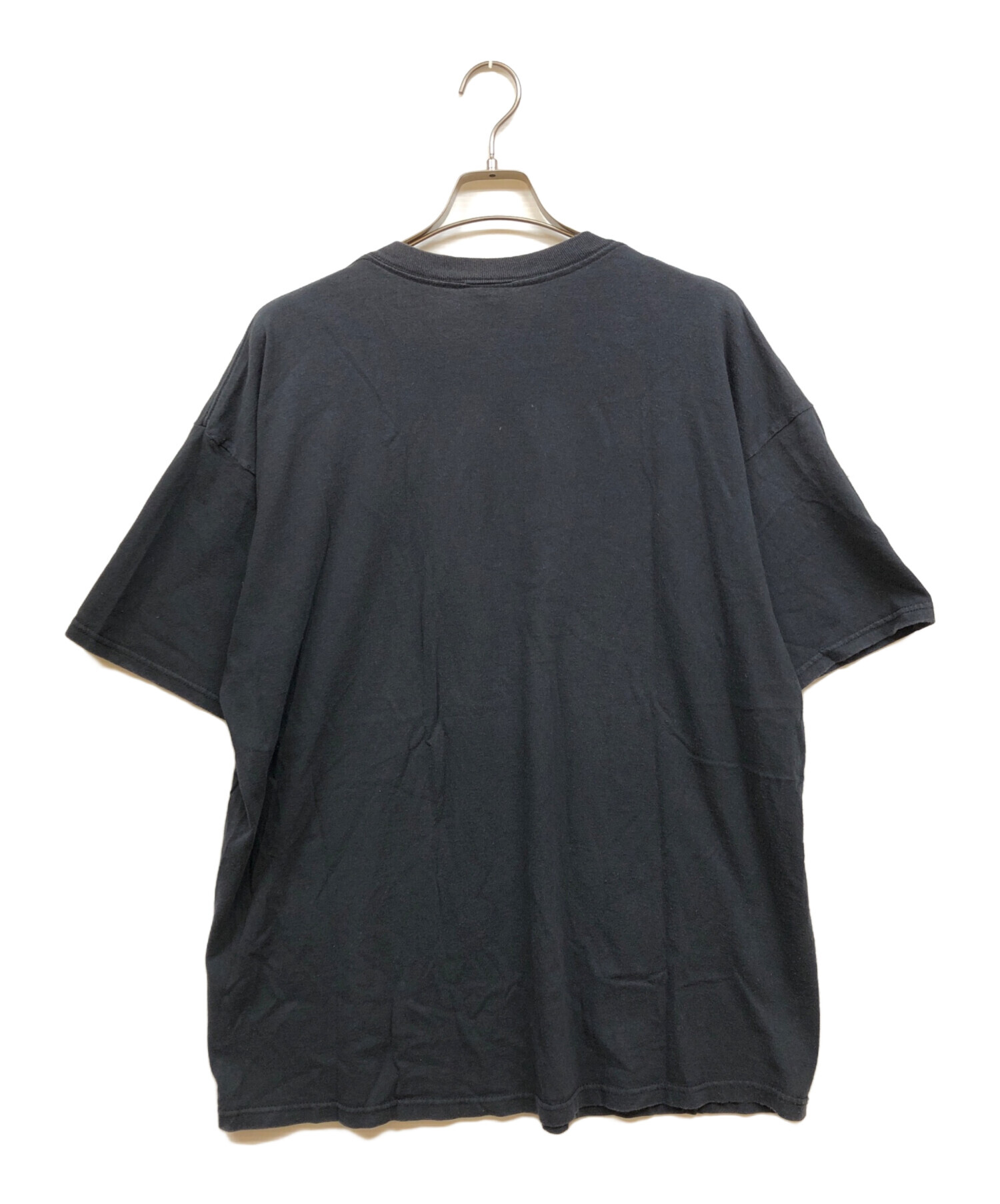 00s~ old nike メタリック ビッグスウォッシュ tシャツ ブラック 中古・古着通販】NIKE (ナイキ) ビッグスウォッシュtシャツ ブラック