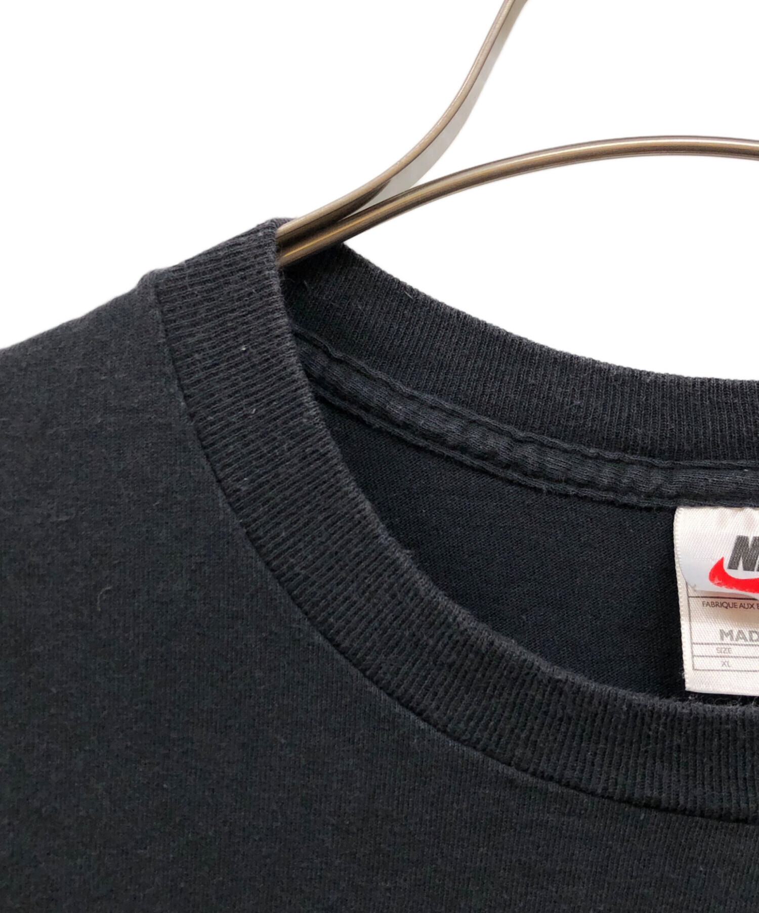 中古・古着通販】NIKE (ナイキ) ビッグスウォッシュtシャツ ブラック