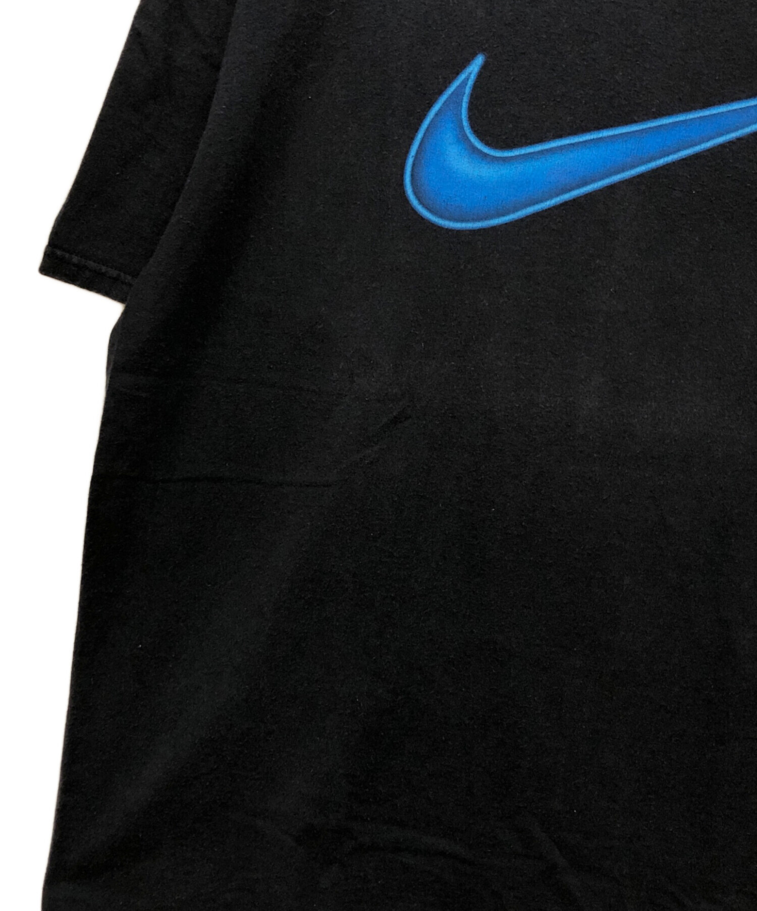中古・古着通販】NIKE (ナイキ) ビッグスウォッシュtシャツ ブラック