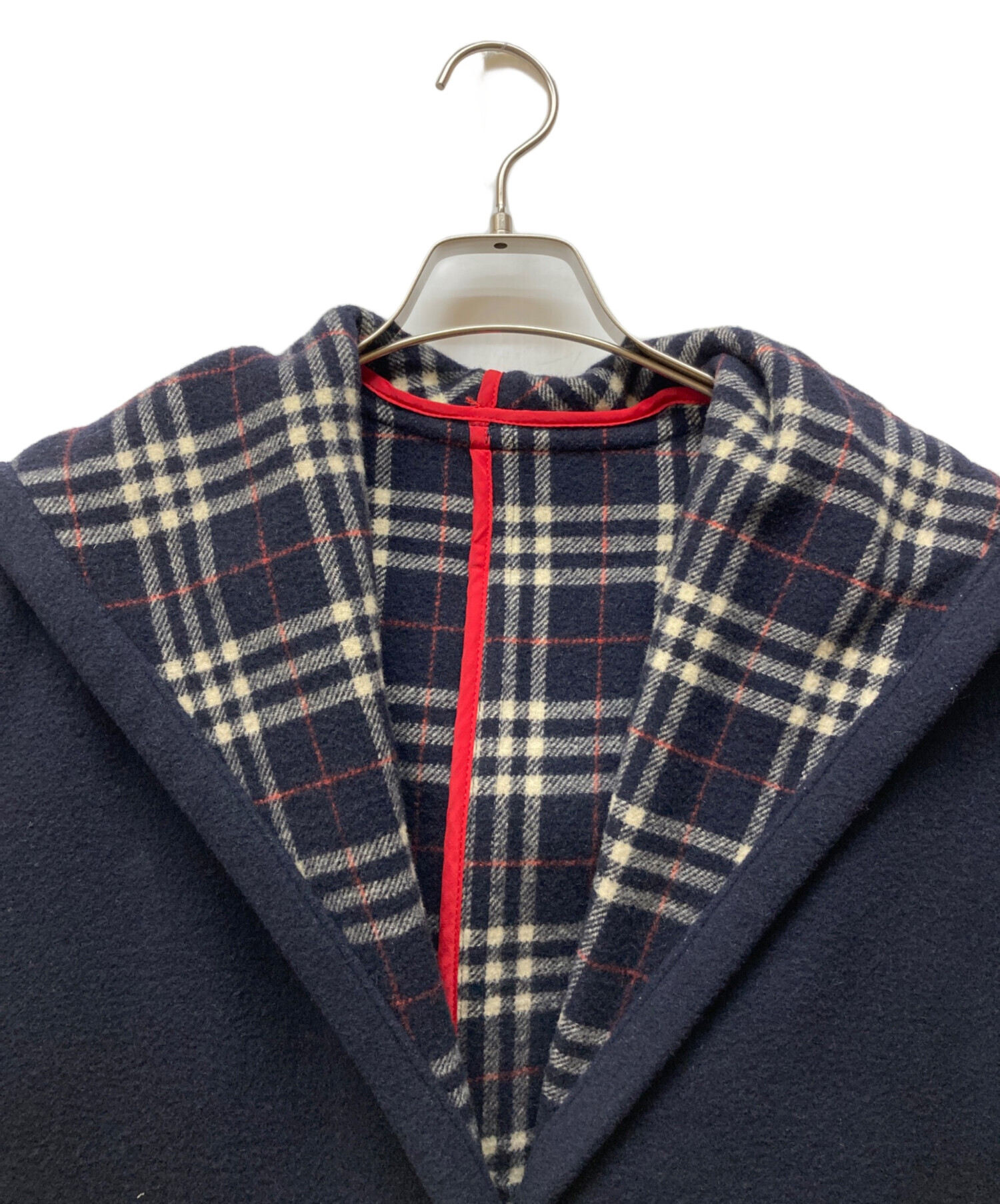 バーバリー ロンドン ブルーレーベル　ダッフルコート 【美品】38ネイビー 中古・古着通販】BURBERRY BLUE LABEL (バーバリーロンドンブルー