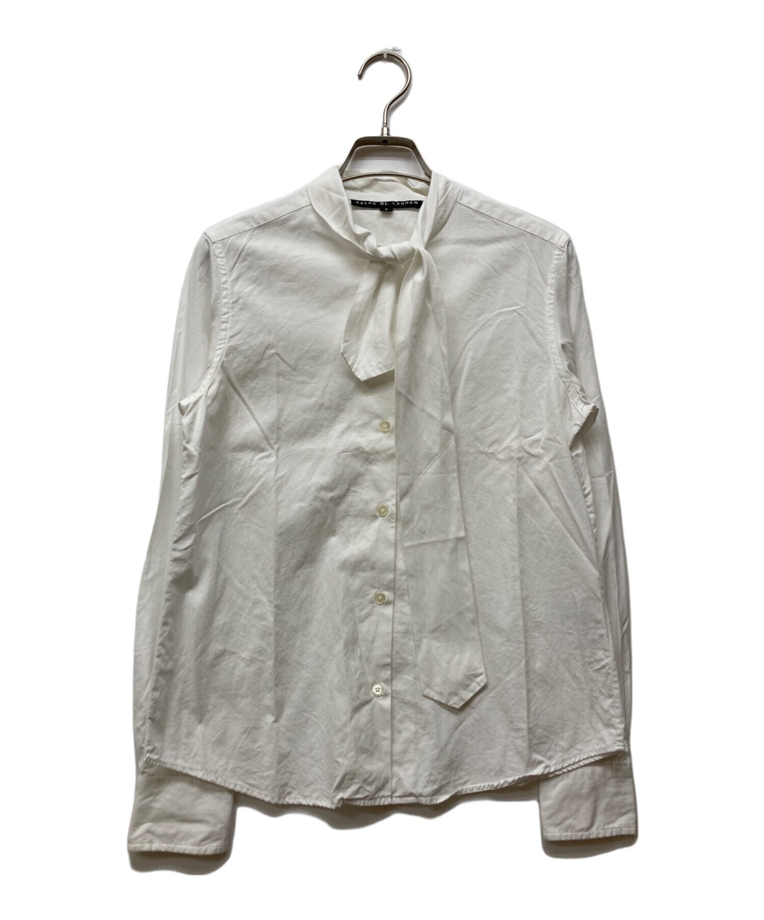 中古・古着通販】RALPH LAUREN (ラルフローレン) ボウタイシャツ 