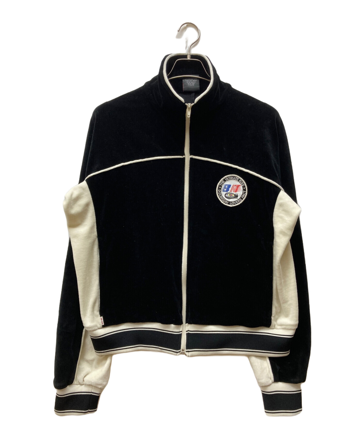 ジャケット・アウター SAINT MICHAEL LM TRACK JACKET XL Black SAINT M×××××× - セントマイケル25SS ラストマンコラボ VELOUR