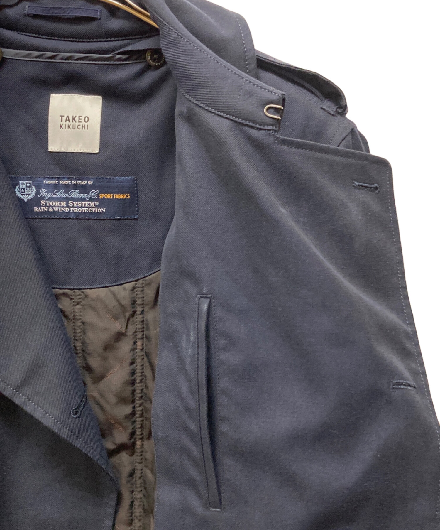 中古・古着通販】TAKEO KIKUCHI (タケオキクチ) トレンチコート