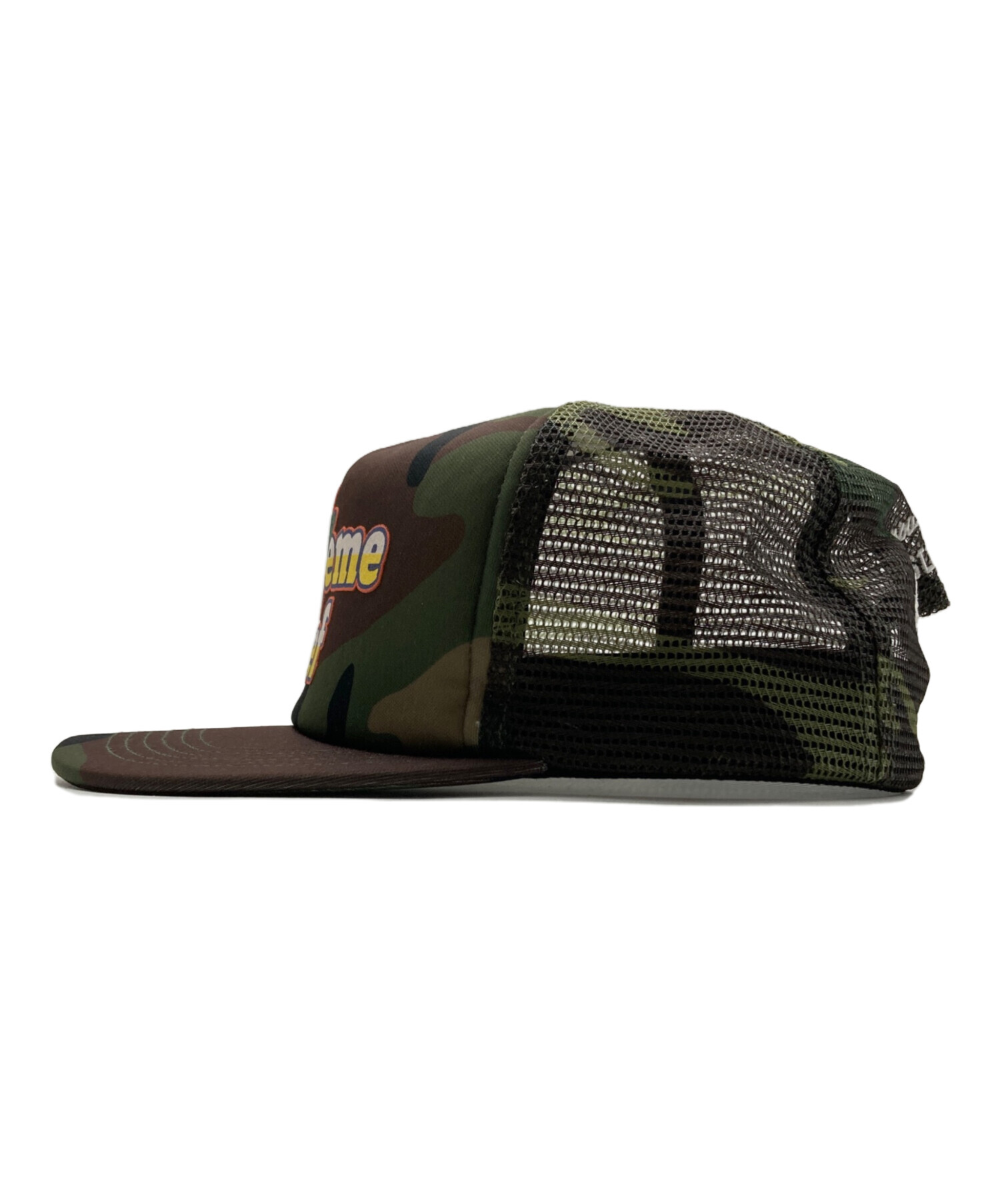 中古・古着通販】Supreme (シュプリーム) カモ柄キャップ グリーン