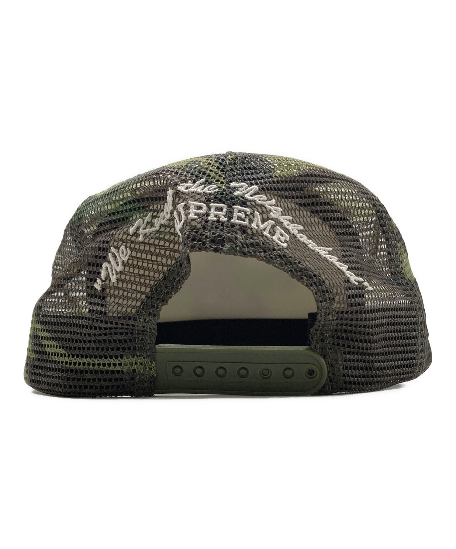 中古・古着通販】Supreme (シュプリーム) カモ柄キャップ グリーン