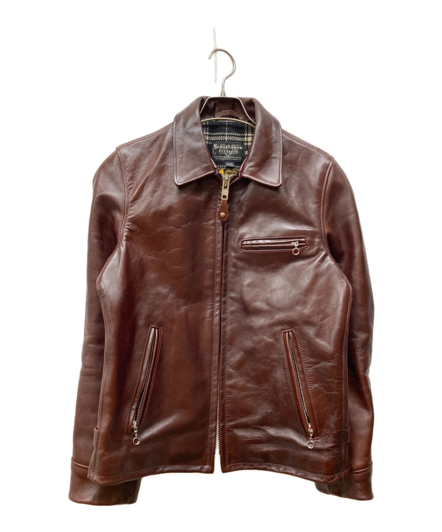 中古・古着通販】Schott (ショット) 6103JH HORSE HIDE TRUCKER JACKET