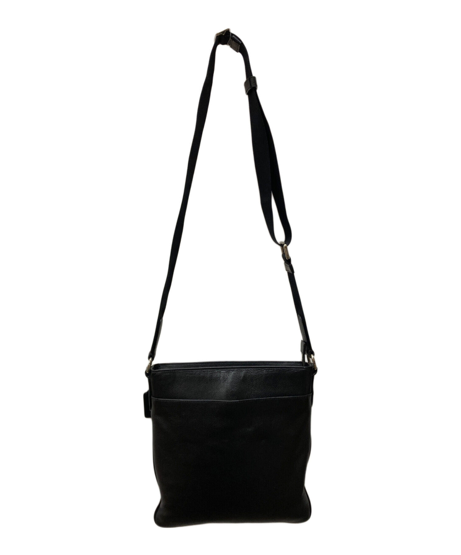 【美品】COACH F54780 ショルダーバッグ　サコッシュ　レザー　黒 2025年最新】f54780 コーチの人気アイテム - メルカリ