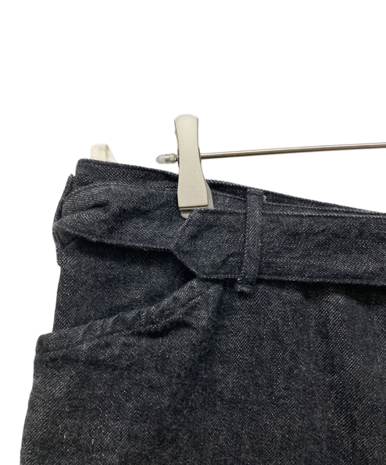 中古・古着通販】COMOLI (コモリ) 22SS デニムベルテッドパンツ カラー