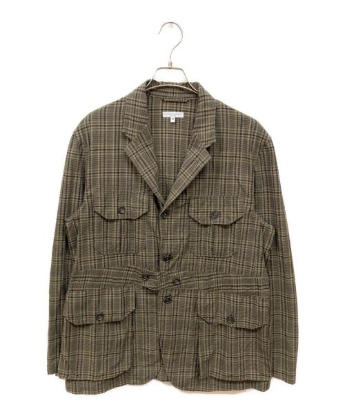 エンジニアードガーメンツ ジャケット チェック グリーン系 sizeＳ 中古・古着通販】Engineered Garments (エンジニアードガーメンツ