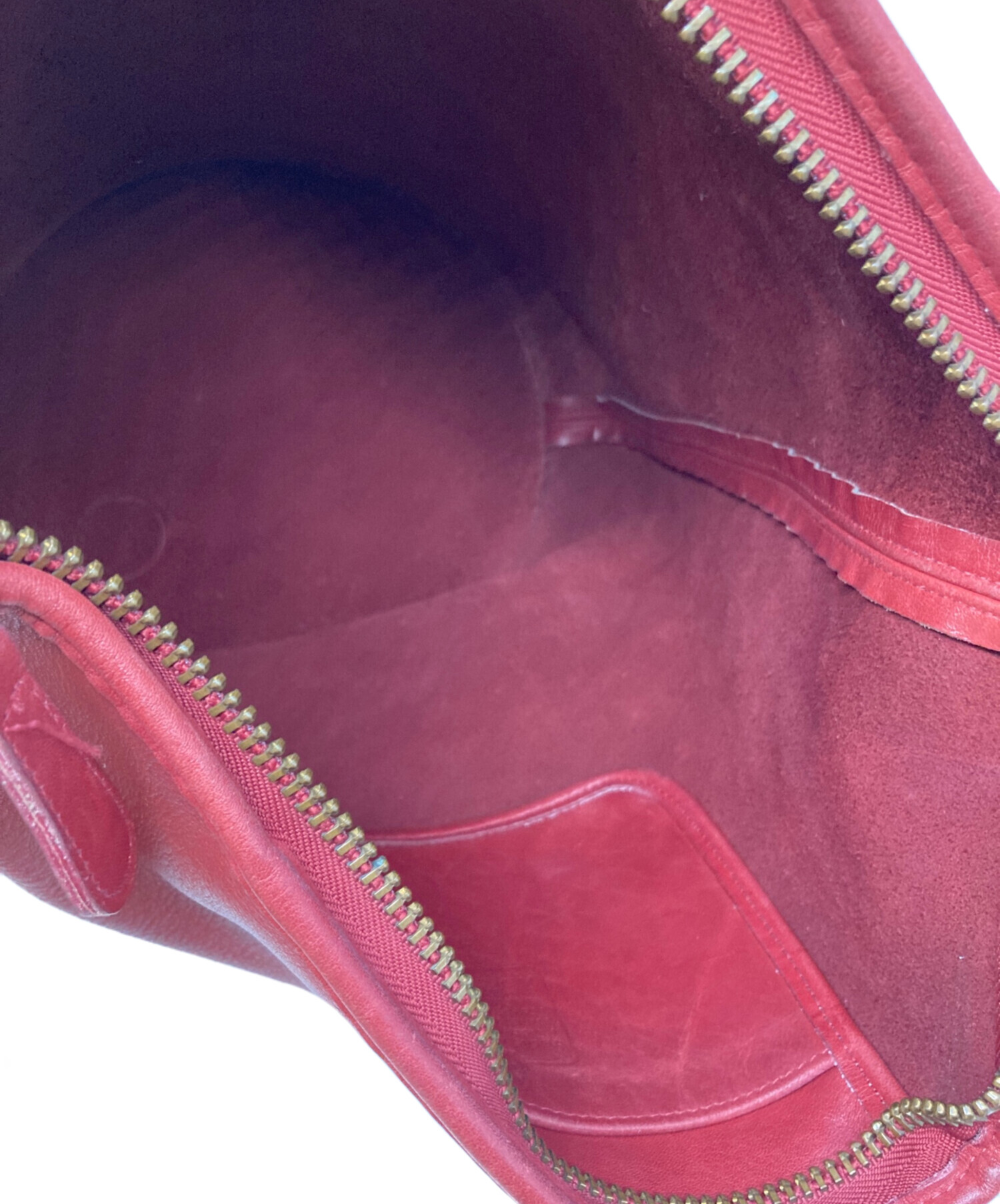 中古・古着通販】COACH (コーチ) ワンショルダーバッグ ボルドー