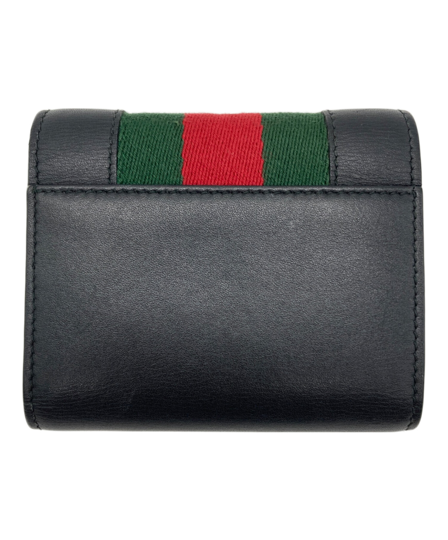 中古・古着通販】GUCCI (グッチ) シルヴィ コンパクトウォレット 