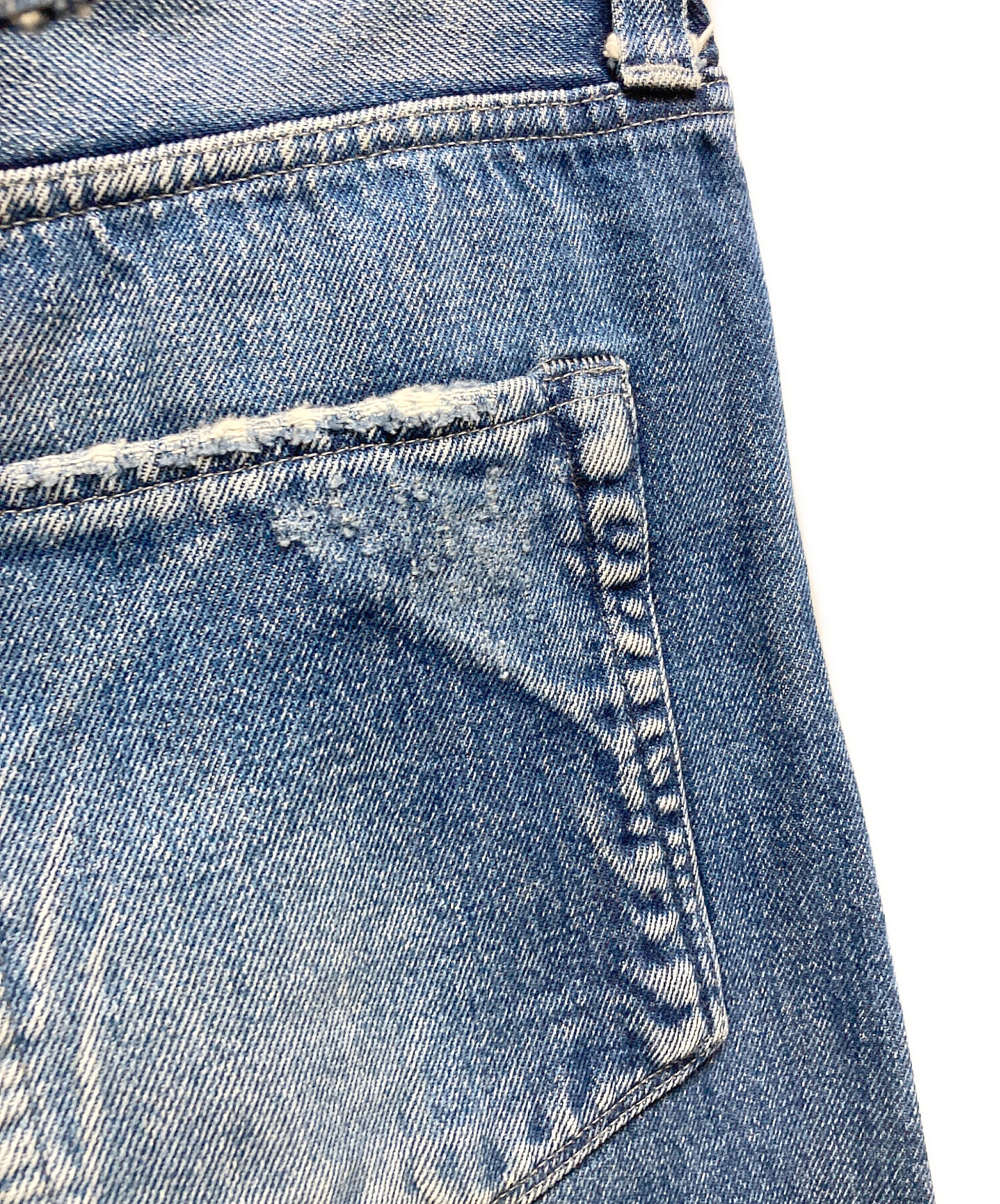 中古・古着通販】stussy (ステューシー) RED LINE シンチバックデニム