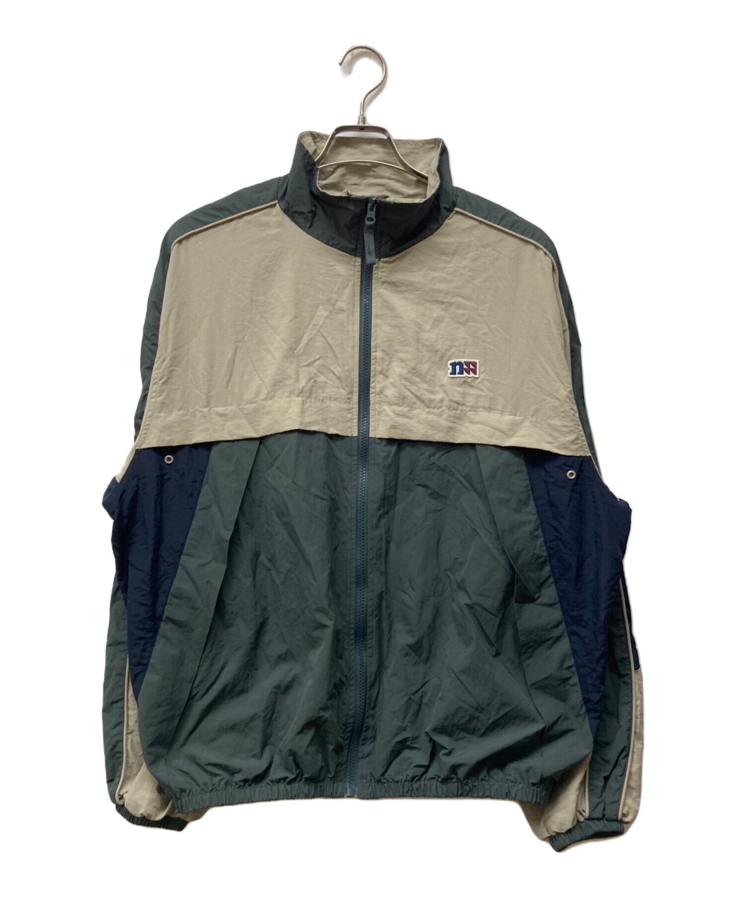 中古・古着通販】nothomme (ノットオム) ナイロンジャケット ベージュ 