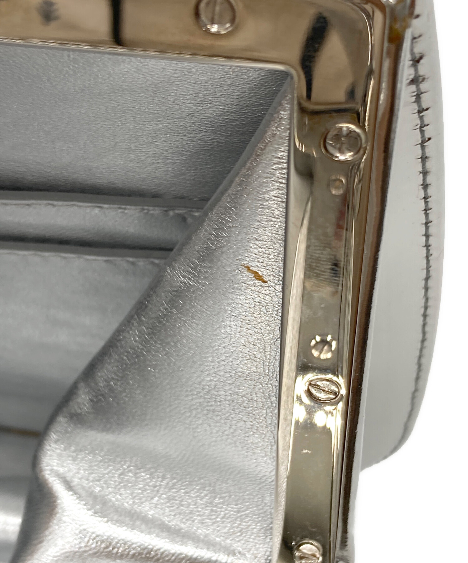 中古・古着通販】Ferragamo (フェラガモ) 24SS メタリック トップ