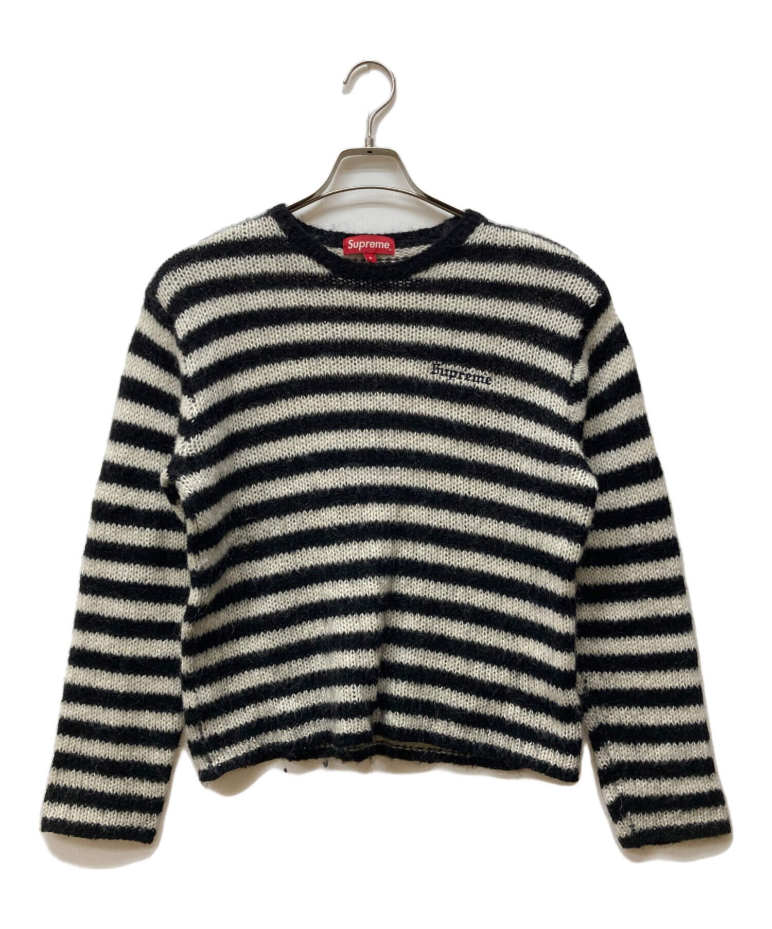 中古・古着通販】SUPREME (シュプリーム) 19AW STRIPE MOHAIR SWEATER