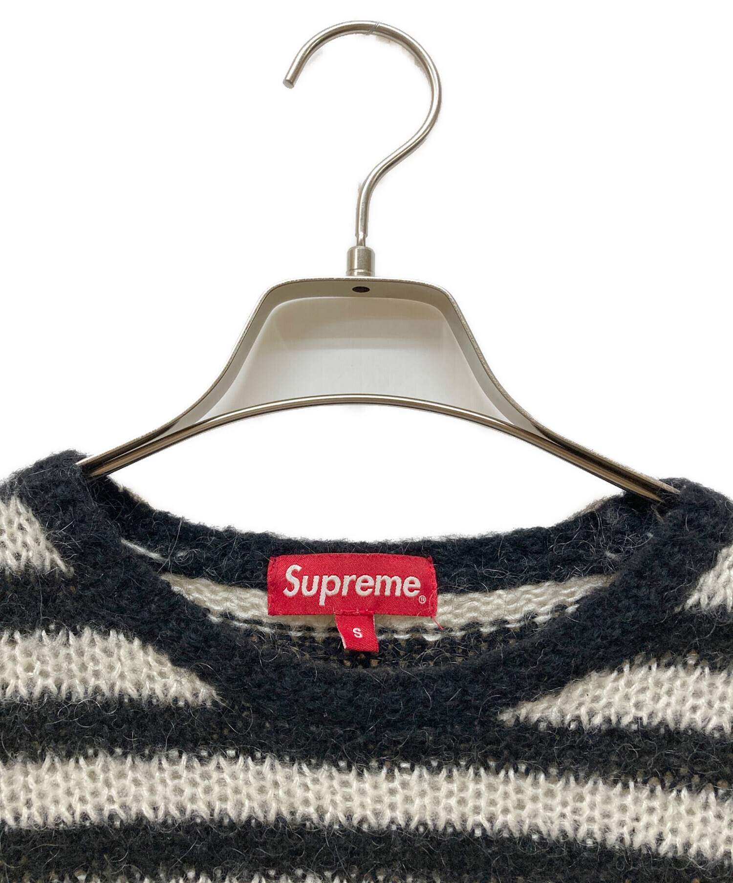 中古・古着通販】SUPREME (シュプリーム) 19AW STRIPE MOHAIR SWEATER