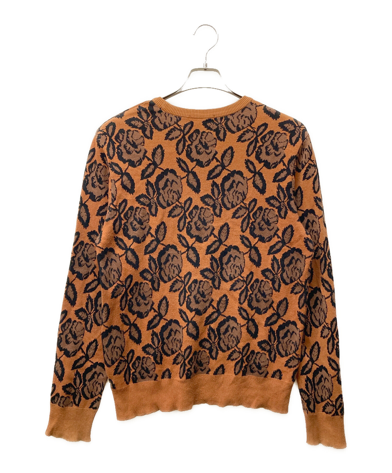 S*e様 Mサイズ 12aw Supreme Rose Sweater シュプリ Supreme 'Rose Sweater'ローズセーター ニット 薔薇 シュプリーム M