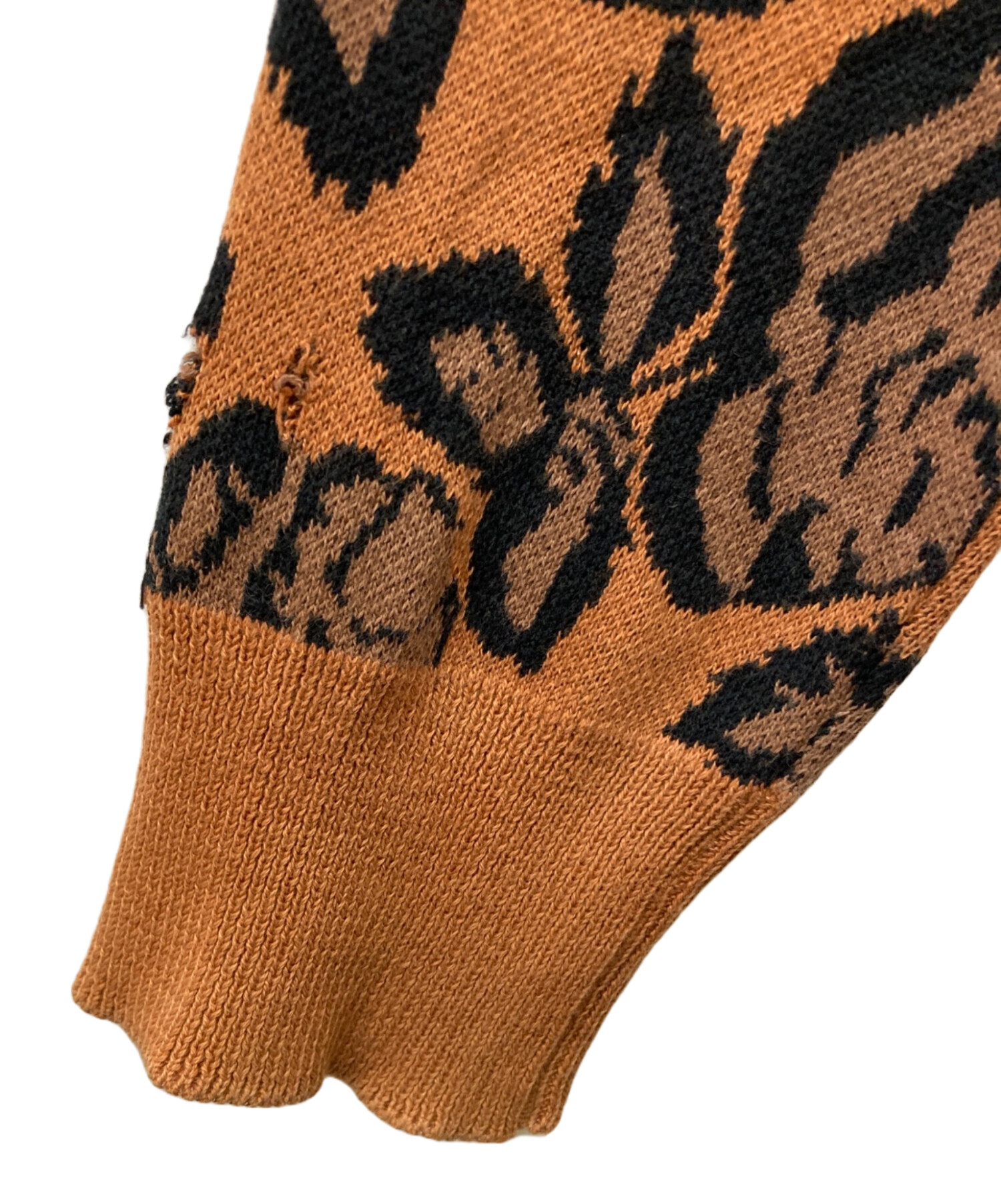 中古・古着通販】Supreme (シュプリーム) 12AW ROSE SWEATER オレンジ