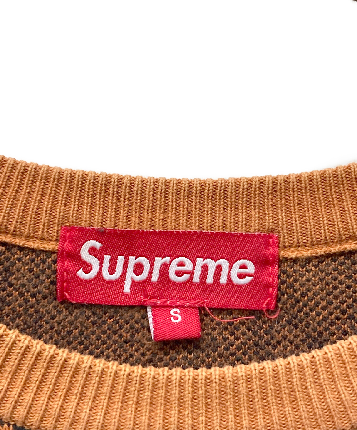 中古・古着通販】Supreme (シュプリーム) 12AW ROSE SWEATER オレンジ