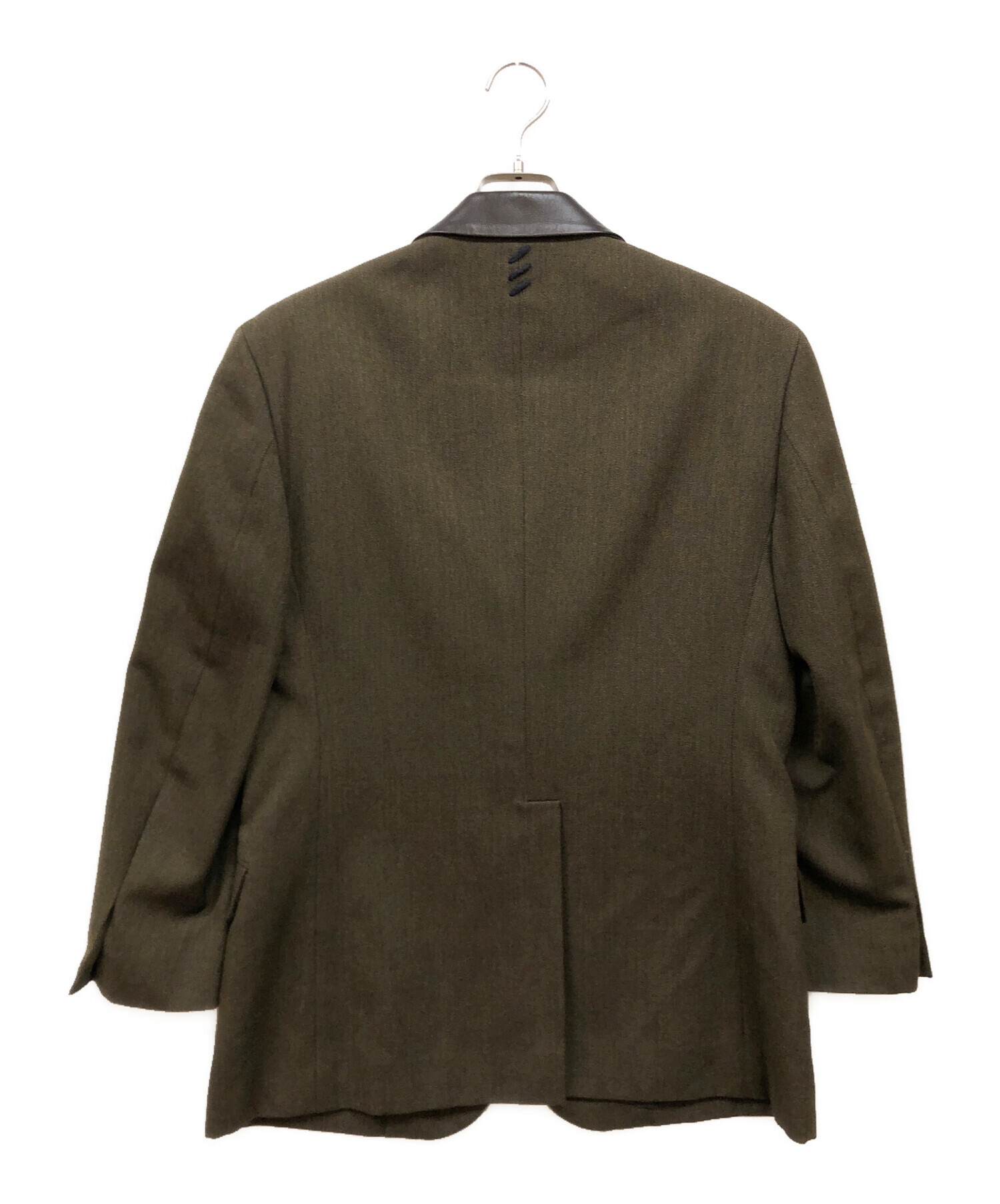 中古・古着通販】ISSEY MIYAKE MEN (イッセイミヤケメン) レザーコンビ 