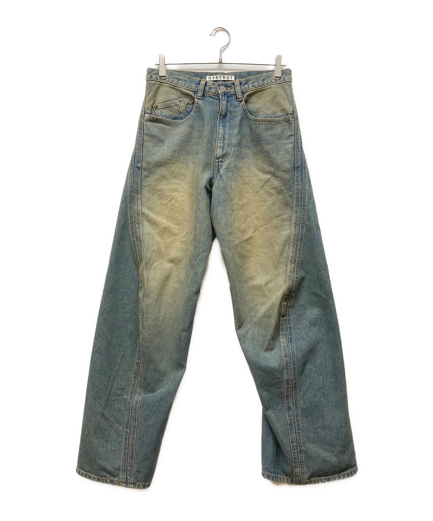 中古・古着通販】NVRFRGT (ネヴァーフォーゲット) 3D TWISTED WIDE LEG 