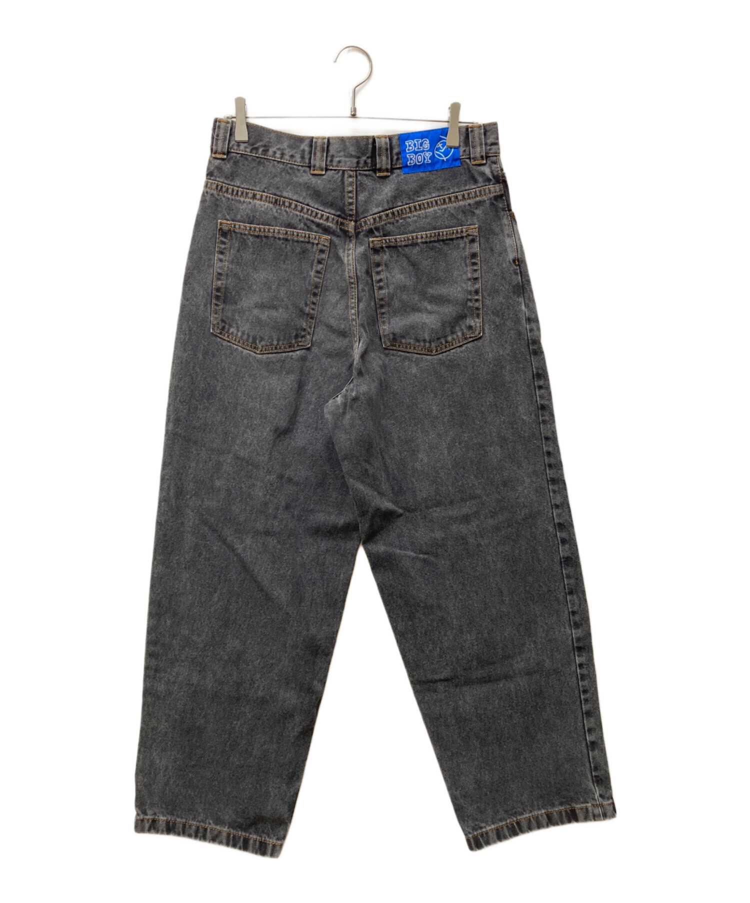 中古・古着通販】POLeR (ポーラー) BIG BOYデニムパンツ グレー サイズ 