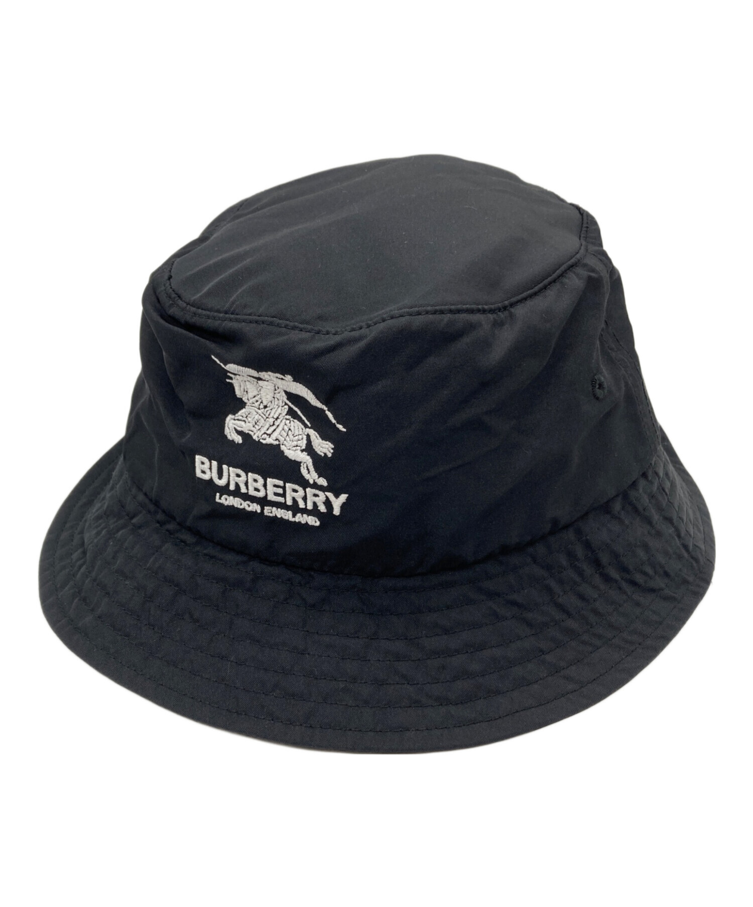 BURBERRY バーバリー バケットハット リバーシブル ブラック Lサイズ