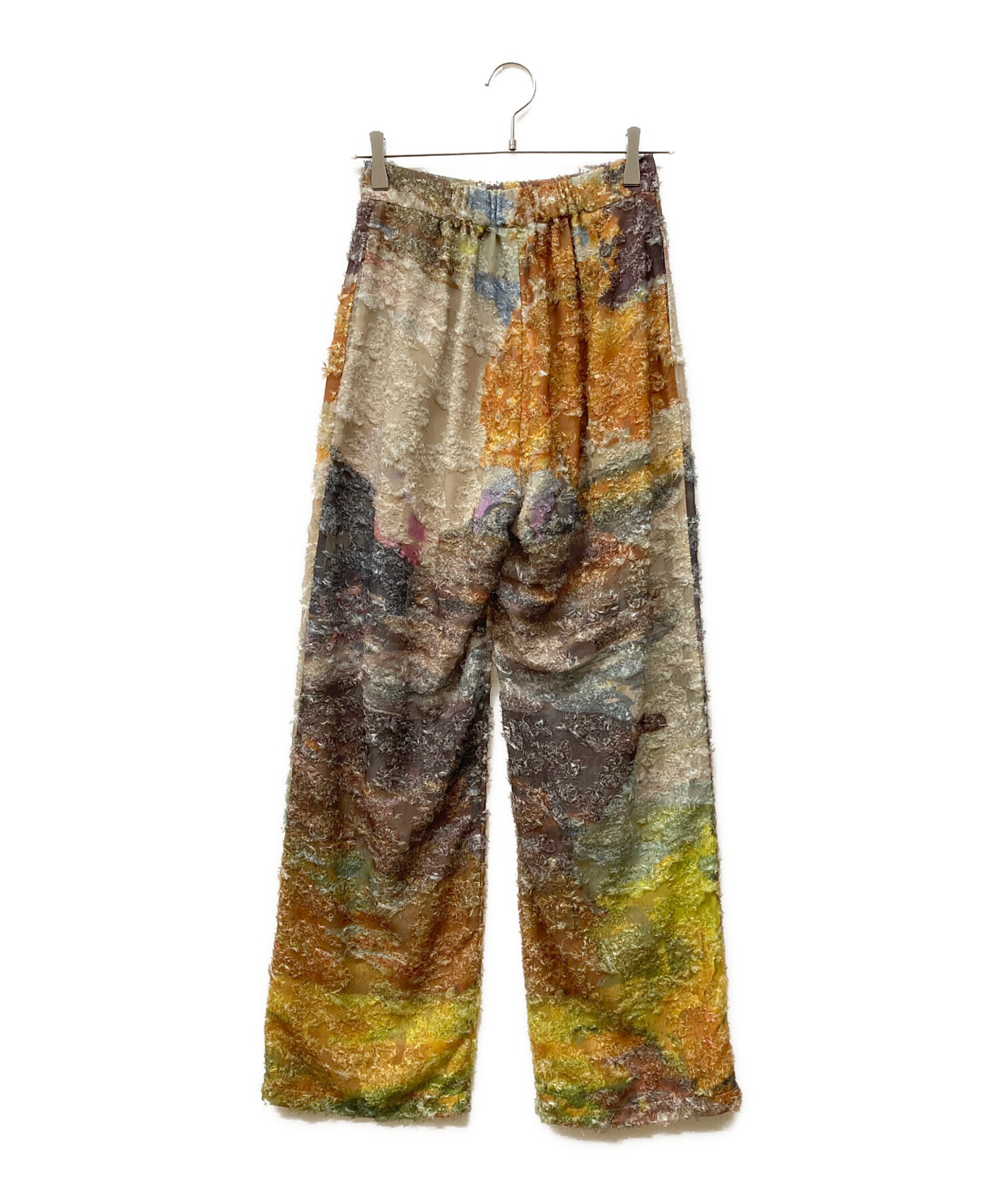 中古・古着通販】AMERI (アメリ) MEDI RACHEL FLUFFY ART PANTS マルチ 