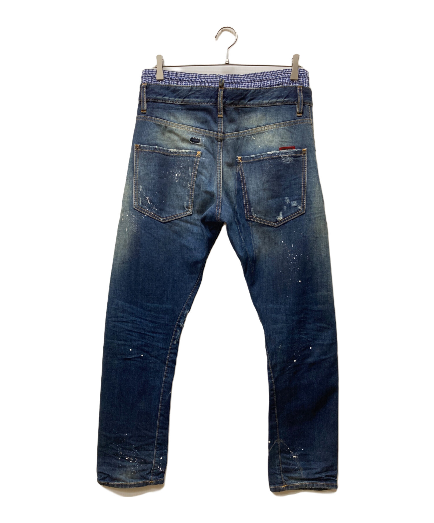 中古・古着通販】DSQUARED2 (ディースクエアード) レイヤードダメージ